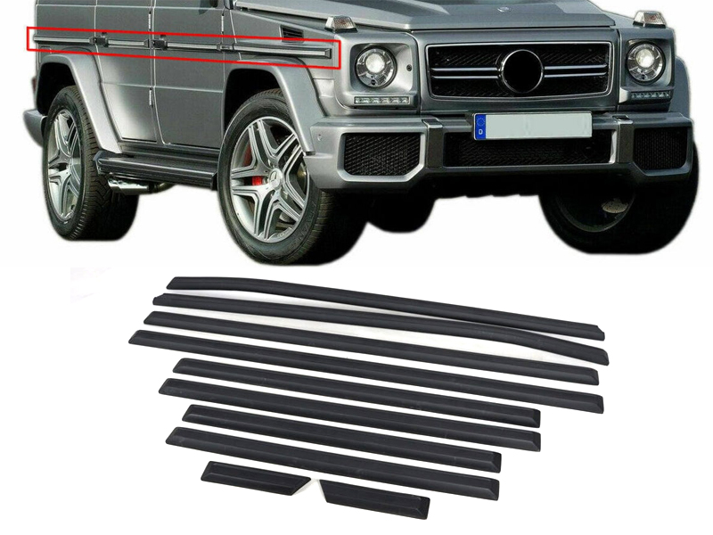 Fiberglass Side Moldings for Mercedes-Benz W463 G-Class